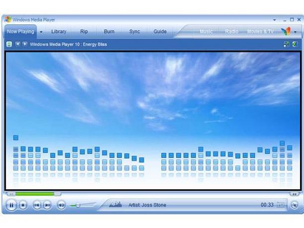 Windows Media Player Screenshot 1