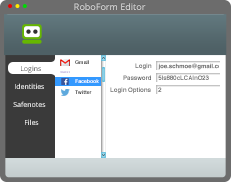 RoboForm Screenshot 2