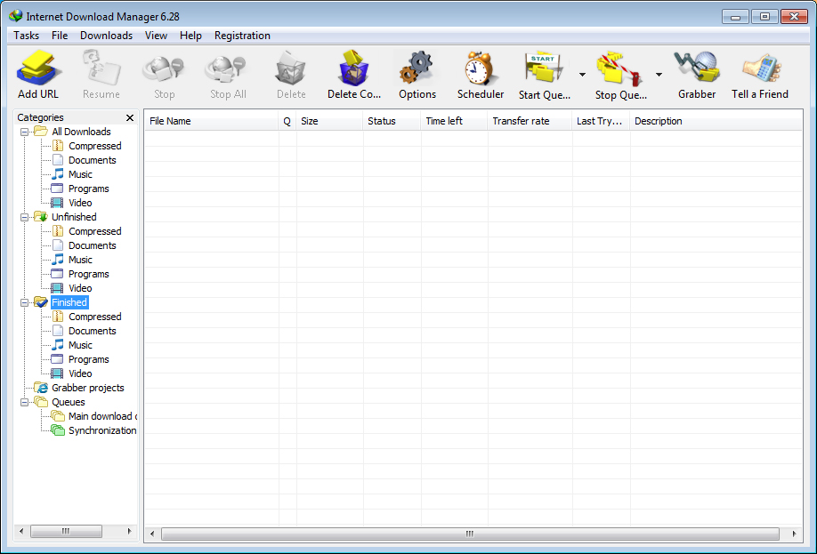 Internet Download Manager Screenshot 1