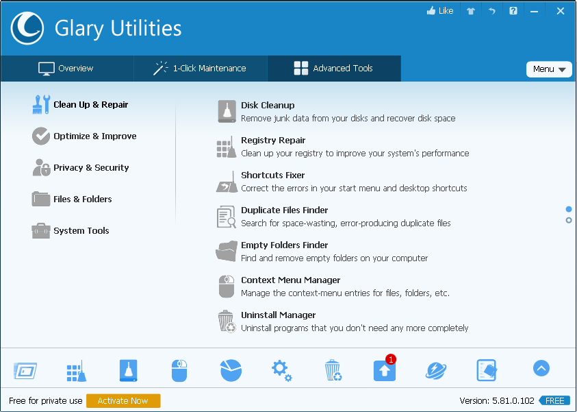 Glary Utilities Screenshot 3