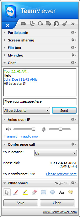 TeamViewer Screenshot 1
