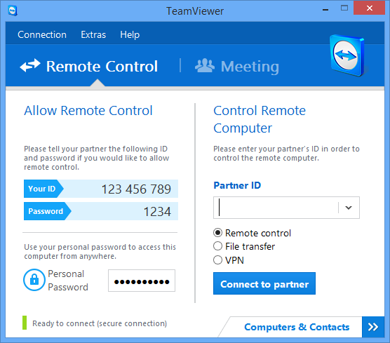 TeamViewer Screenshot 2