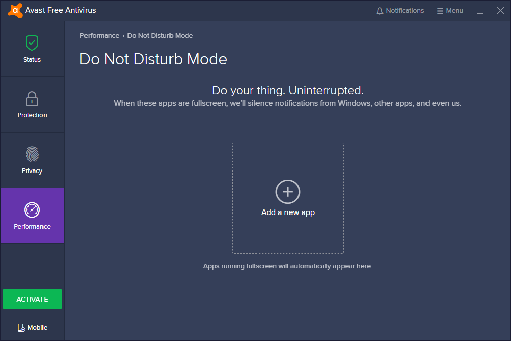 Avast Free Antivirus Screenshot 7