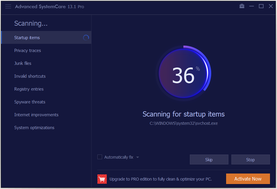 Advanced SystemCare Pro Screenshot 2