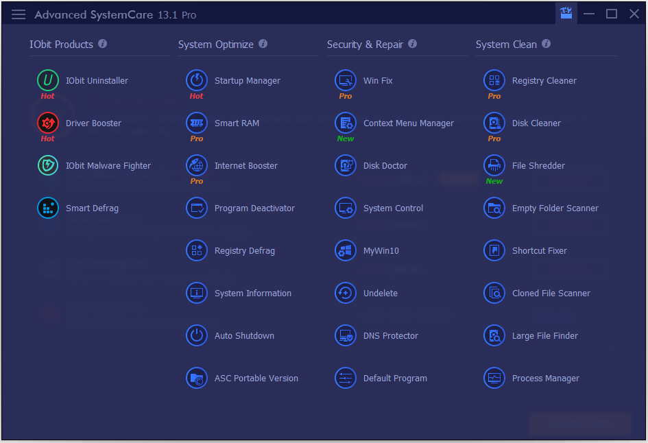 Advanced SystemCare Pro Screenshot 9