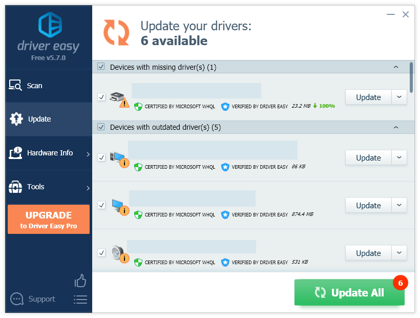 Driver Easy Screenshot 3