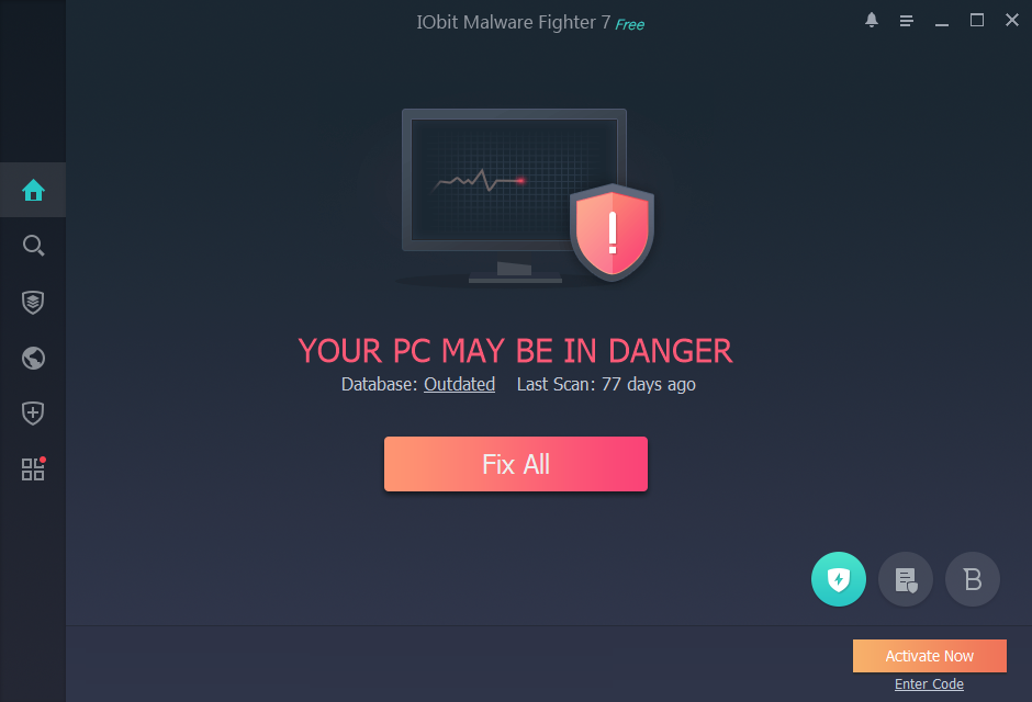 IObit Malware Fighter Screenshot 1
