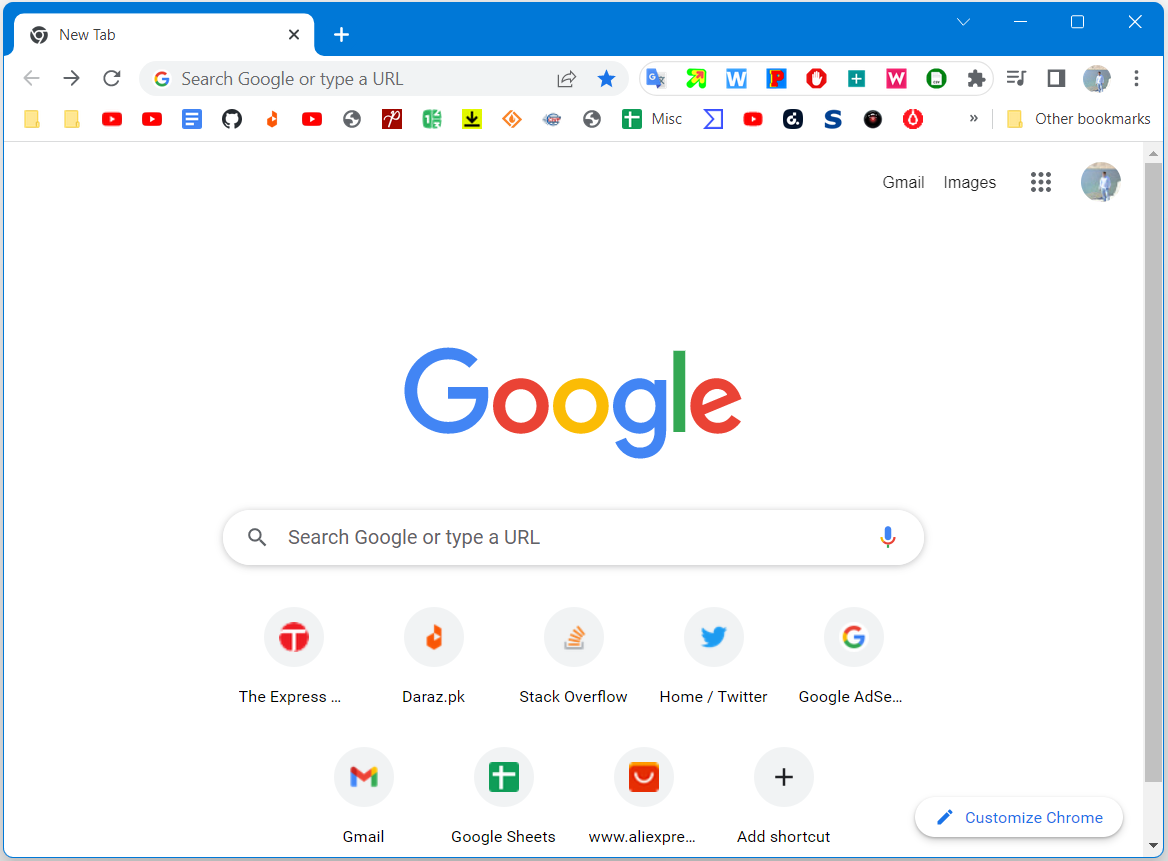 Google Chrome Screenshot 1