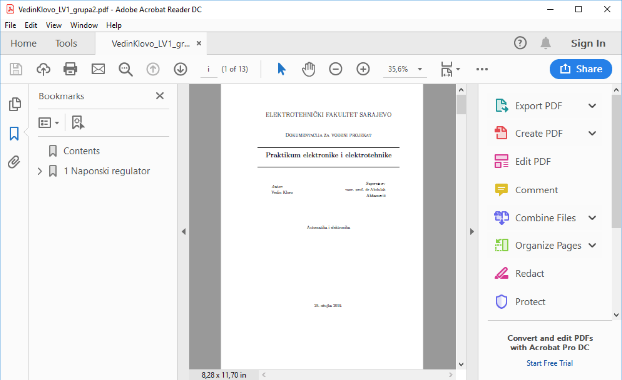 Adobe Acrobat Reader DC Screenshot 1