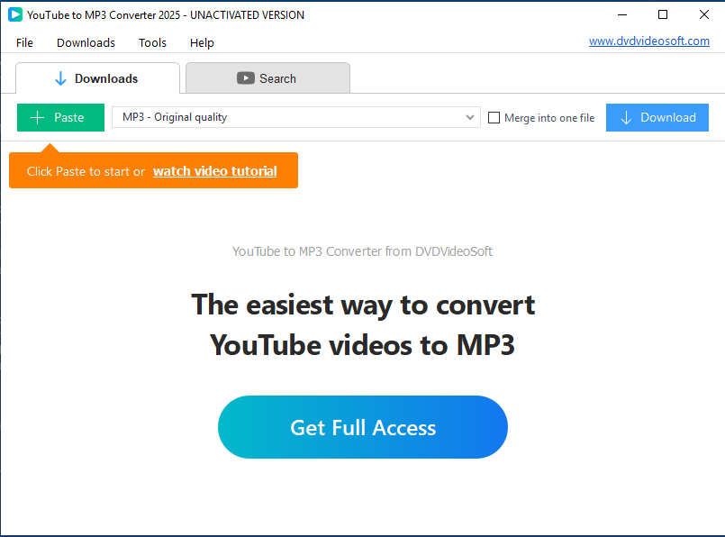 Free YouTube to MP3 Converter Screenshot 1