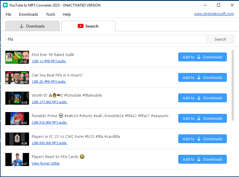 Free YouTube to MP3 Converter Screenshot 2
