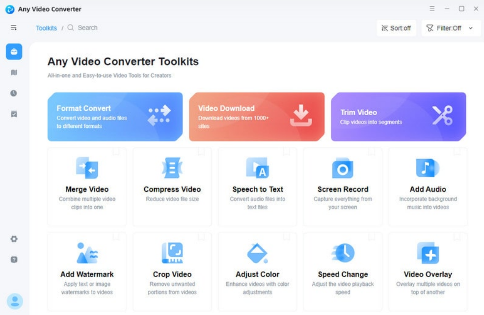Any Video Converter Screenshot 1