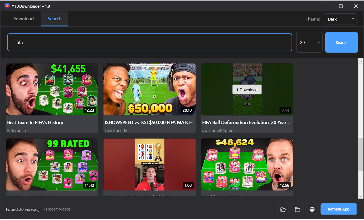 YTDDownloader Screenshot 1